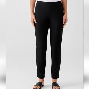 Eileen Fisher Washable Crepe Pull On Pants